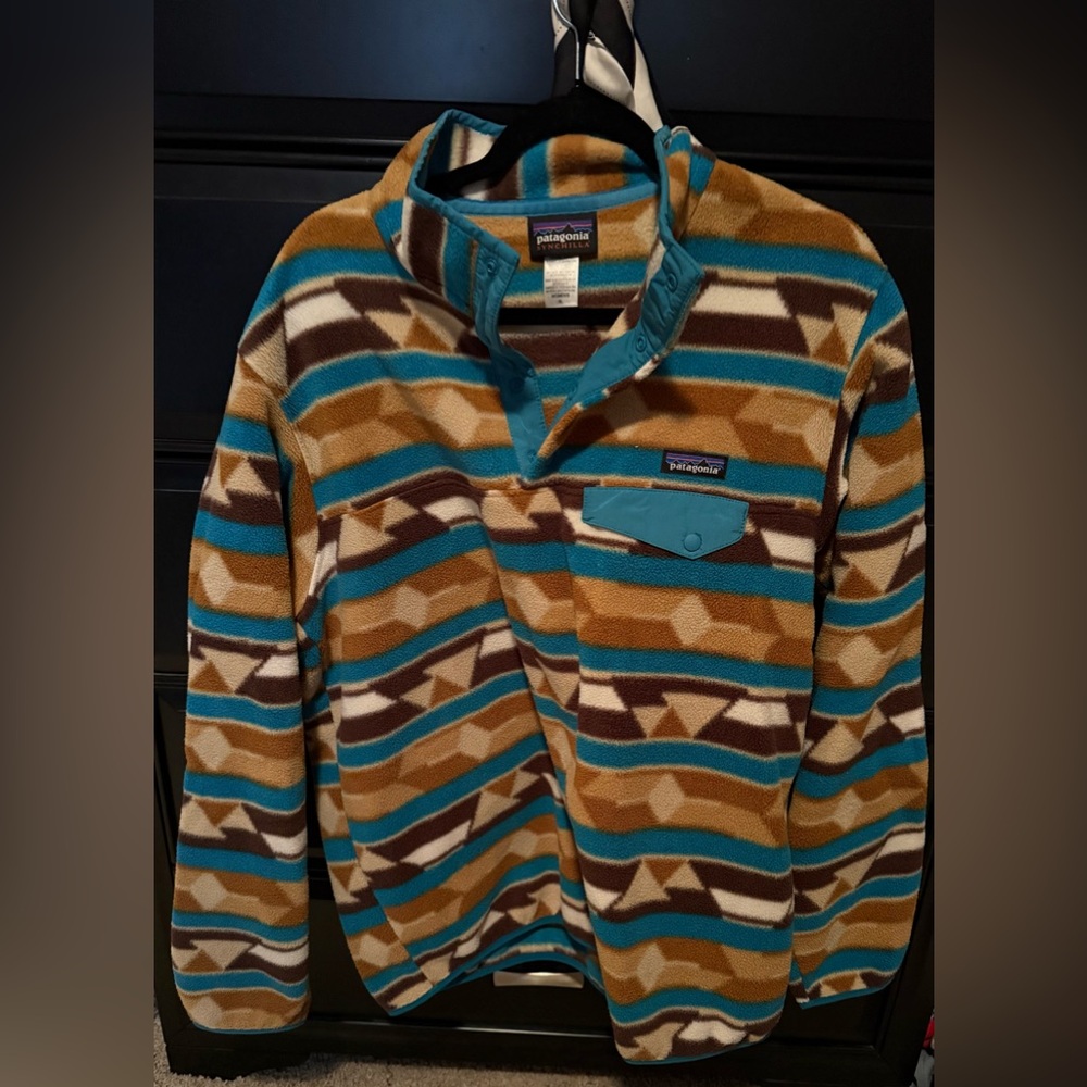 Patagonia Geometric Fleece Pullover
